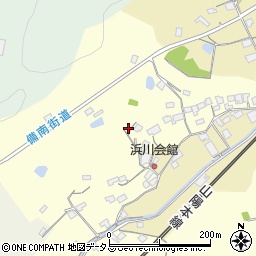 岡山県笠岡市大宜1968-5周辺の地図