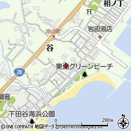 兵庫県淡路市谷25周辺の地図