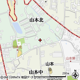 大阪府大阪狭山市山本北1343周辺の地図