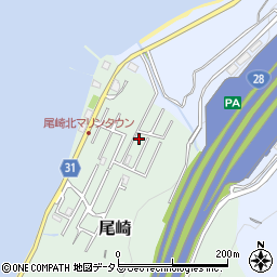 兵庫県淡路市尾崎46-45周辺の地図