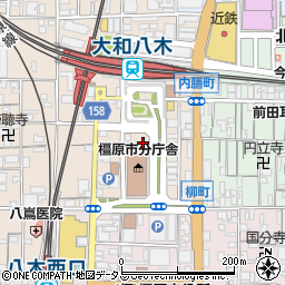 進学ゼミナール　八木駅前校周辺の地図