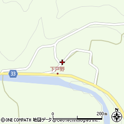 広島県東広島市河内町戸野474周辺の地図