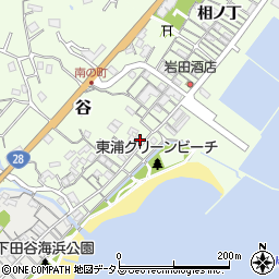 兵庫県淡路市谷18周辺の地図