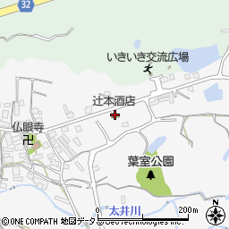 辻本酒店周辺の地図