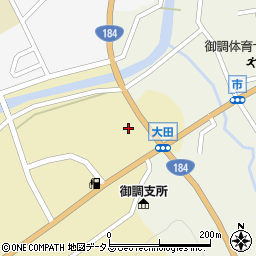 広島県尾道市御調町大田46周辺の地図