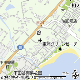 兵庫県淡路市谷68周辺の地図