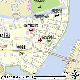 神社港公民館周辺の地図