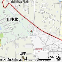 大阪府大阪狭山市山本北1411周辺の地図