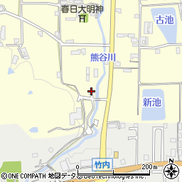 奈良県葛城市當麻302周辺の地図