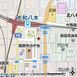 市田塾八木校周辺の地図