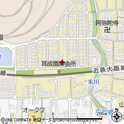 奈良県橿原市山之坊町586周辺の地図