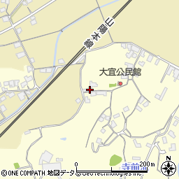 岡山県笠岡市大宜1615周辺の地図