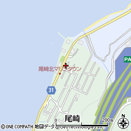 兵庫県淡路市尾崎46-97周辺の地図