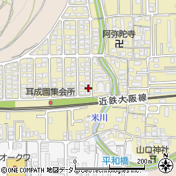 奈良県橿原市山之坊町502周辺の地図