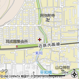 奈良県橿原市山之坊町500周辺の地図