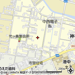 竹ヶ鼻公園周辺の地図