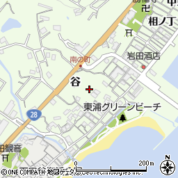 兵庫県淡路市谷21-2周辺の地図