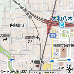 森永牛乳八木駅前販売店周辺の地図
