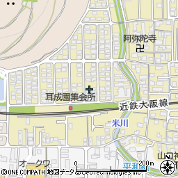 奈良県橿原市山之坊町558周辺の地図
