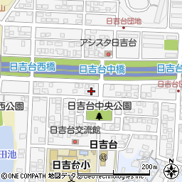 日吉台寿コーポ２周辺の地図