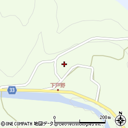 広島県東広島市河内町戸野476周辺の地図