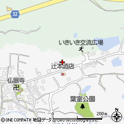 大阪府南河内郡太子町葉室1393周辺の地図