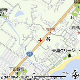 兵庫県淡路市谷425周辺の地図