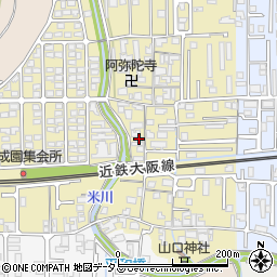 奈良県橿原市山之坊町363周辺の地図