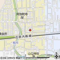 奈良県橿原市山之坊町33周辺の地図