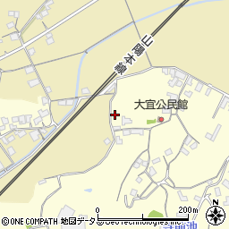 岡山県笠岡市大宜1610周辺の地図