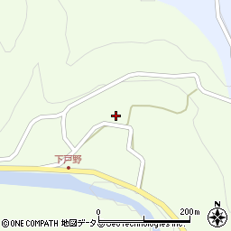 広島県東広島市河内町戸野457周辺の地図