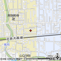 奈良県橿原市山之坊町20周辺の地図