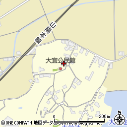 岡山県笠岡市大宜1588周辺の地図