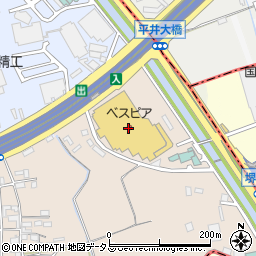 ニトリ堺インター店周辺の地図