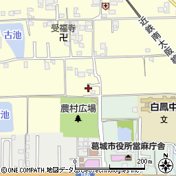 奈良県葛城市當麻203-17周辺の地図