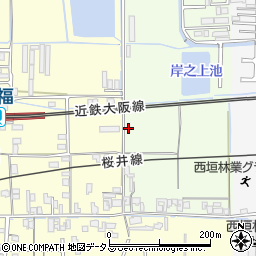 奈良県桜井市東新堂26周辺の地図