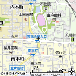 ヨシダ写真館周辺の地図
