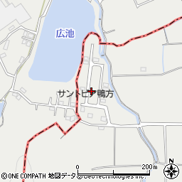 岡山県浅口市鴨方町六条院西3600-34周辺の地図
