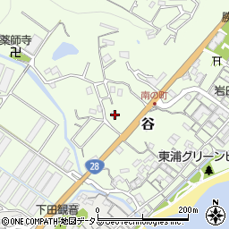 兵庫県淡路市谷422周辺の地図