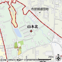 大阪府大阪狭山市山本北1297周辺の地図