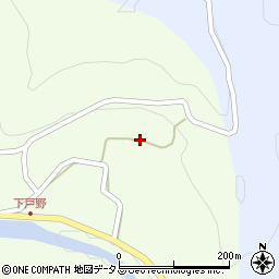 広島県東広島市河内町戸野417周辺の地図