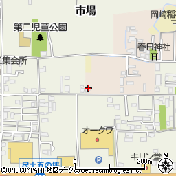 奈良県大和高田市岡崎2周辺の地図