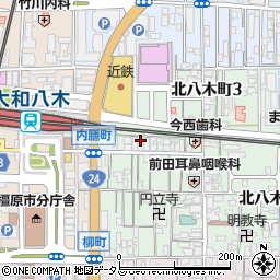 ホシザキ京阪株式会社橿原営業所周辺の地図