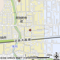 奈良県橿原市山之坊町36周辺の地図