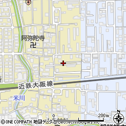 奈良県橿原市山之坊町23周辺の地図