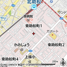 助松ハイツ周辺の地図