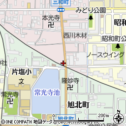 奈良県大和高田市三和町16-20周辺の地図
