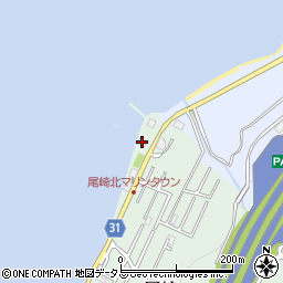 兵庫県淡路市尾崎42周辺の地図