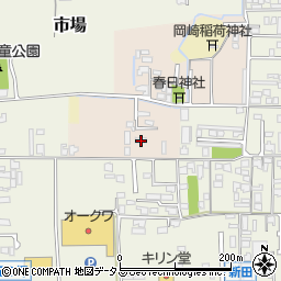 奈良県大和高田市岡崎10周辺の地図