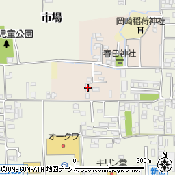 奈良県大和高田市岡崎9周辺の地図